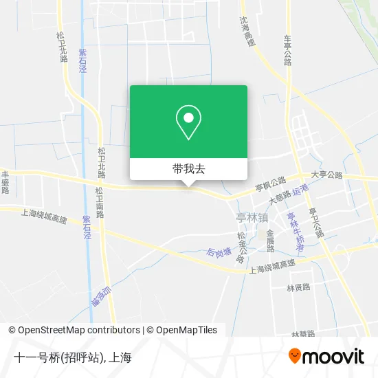 十一号桥(招呼站)地图