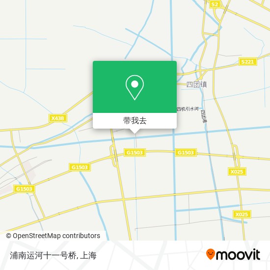 浦南运河十一号桥地图