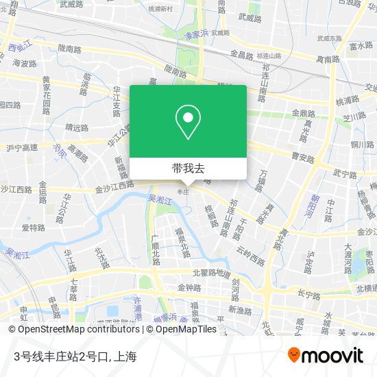 3号线丰庄站2号口地图