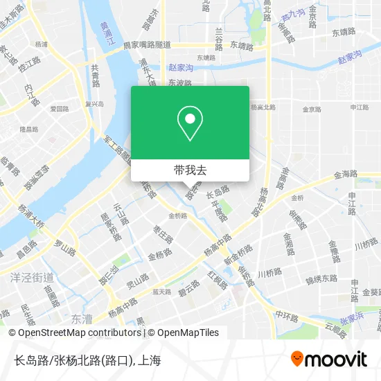 长岛路/张杨北路(路口)地图