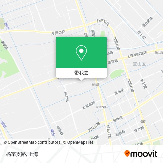 杨宗支路地图