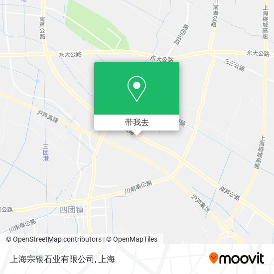 上海宗银石业有限公司地图