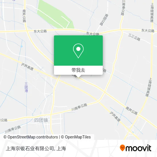 上海宗银石业有限公司地图
