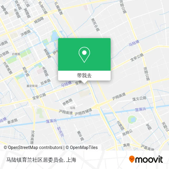 马陆镇育兰社区居委员会地图