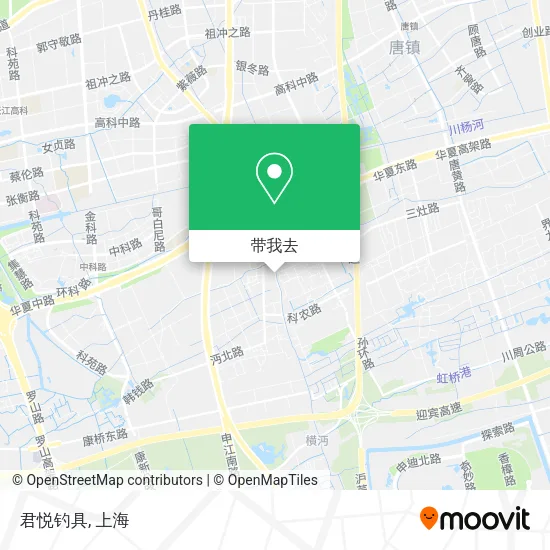 君悦钓具地图