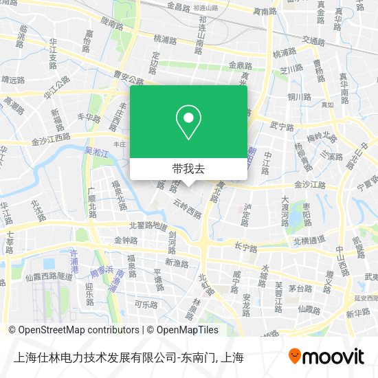 上海仕林电力技术发展有限公司-东南门地图