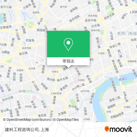 建科工程咨询公司地图