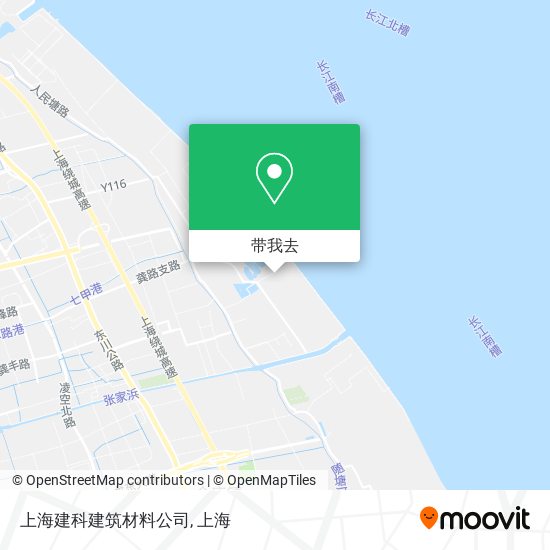 上海建科建筑材料公司地图