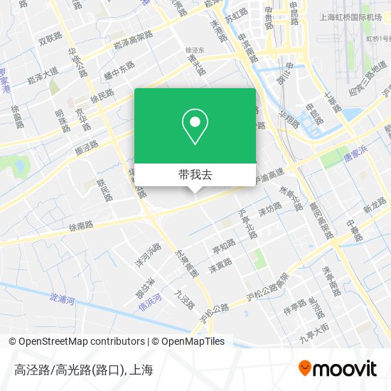 高泾路/高光路(路口)地图