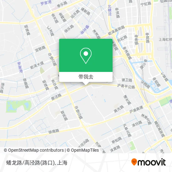 蟠龙路/高泾路(路口)地图