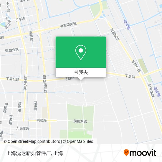 上海沈达新如管件厂地图