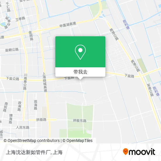 上海沈达新如管件厂地图