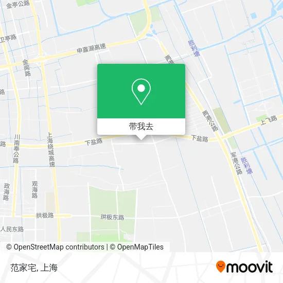 范家宅地图