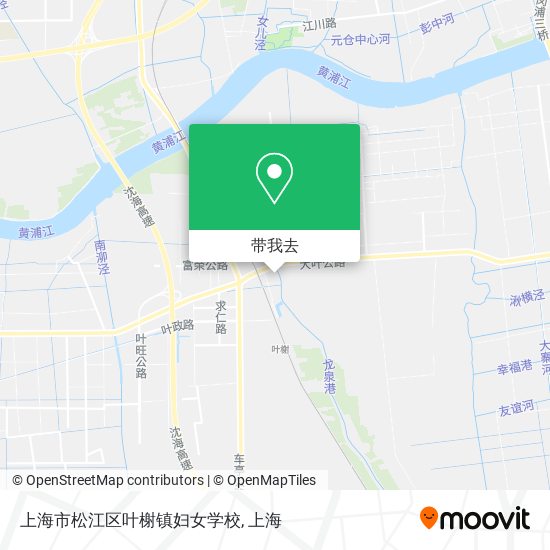 上海市松江区叶榭镇妇女学校地图