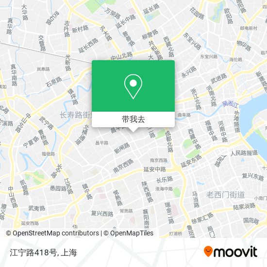 江宁路418号地图