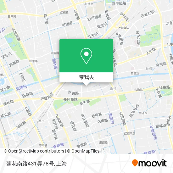 莲花南路431弄78号地图