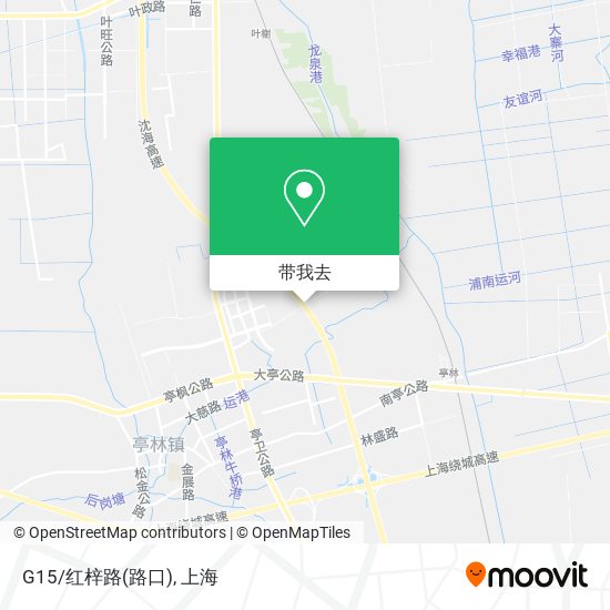 G15/红梓路(路口)地图
