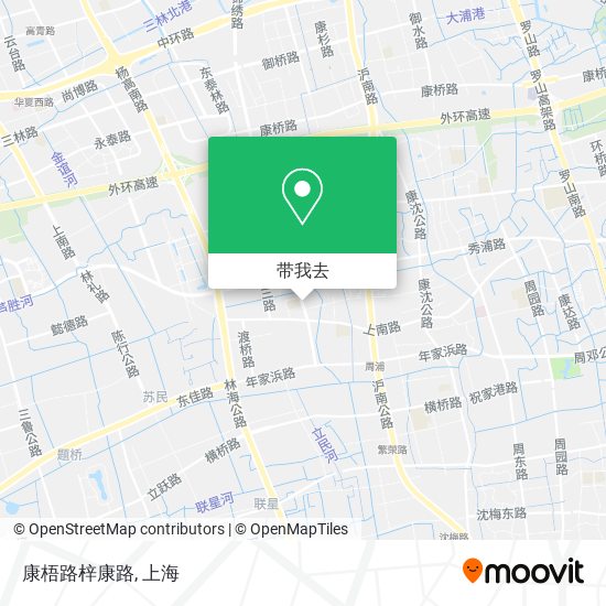 康梧路梓康路地图