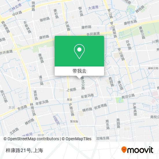 梓康路21号地图