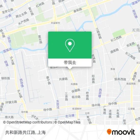 共和新路共江路地图