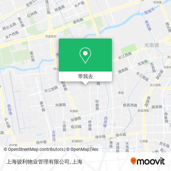 上海骏利物业管理有限公司地图