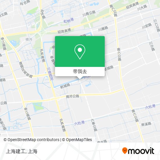 上海建工地图