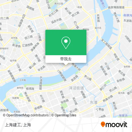 上海建工地图
