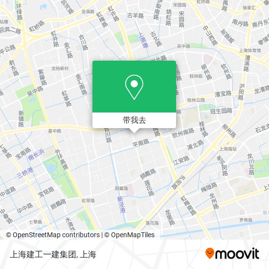 上海建工一建集团地图