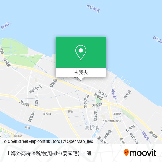 上海外高桥保税物流园区(姜家宅)地图