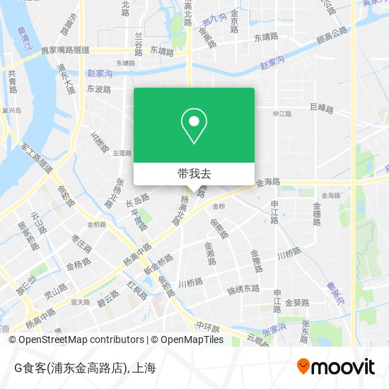 G食客(浦东金高路店)地图