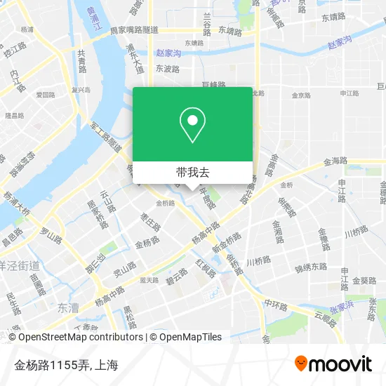 金杨路1155弄地图