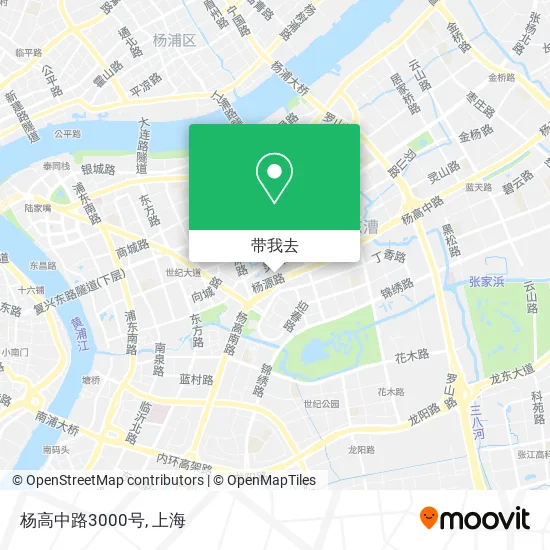 杨高中路3000号地图