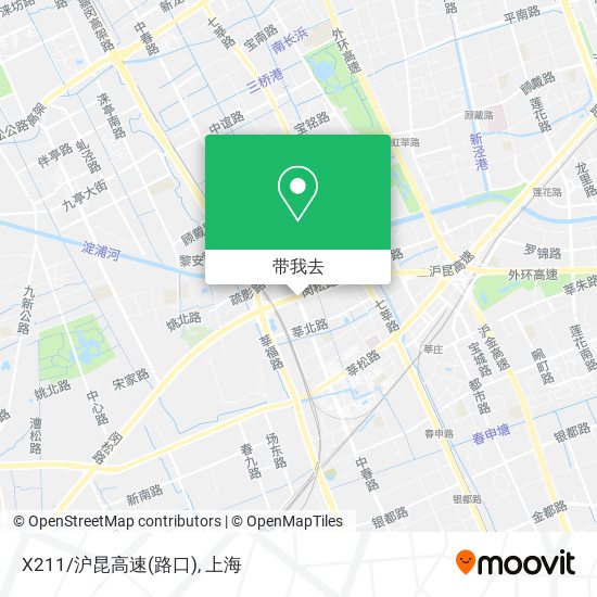 X211/沪昆高速(路口)地图