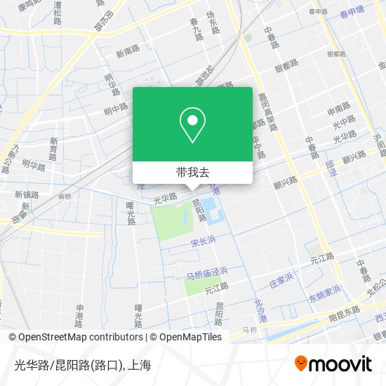 光华路/昆阳路(路口)地图