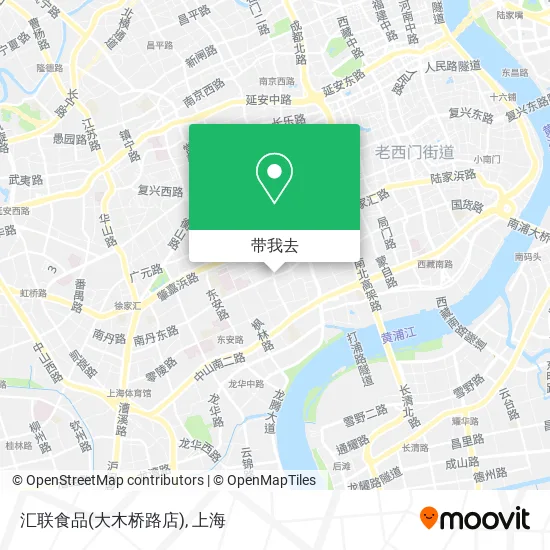 汇联食品(大木桥路店)地图