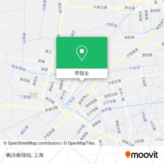 枫泾枢纽站地图