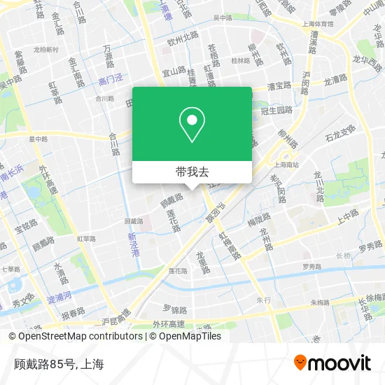 顾戴路85号地图