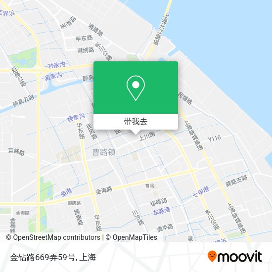金钻路669弄59号地图