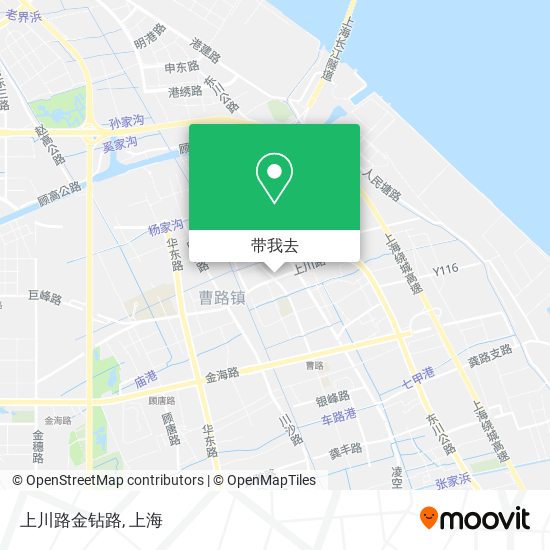 上川路金钻路地图
