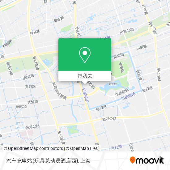 汽车充电站(玩具总动员酒店西)地图