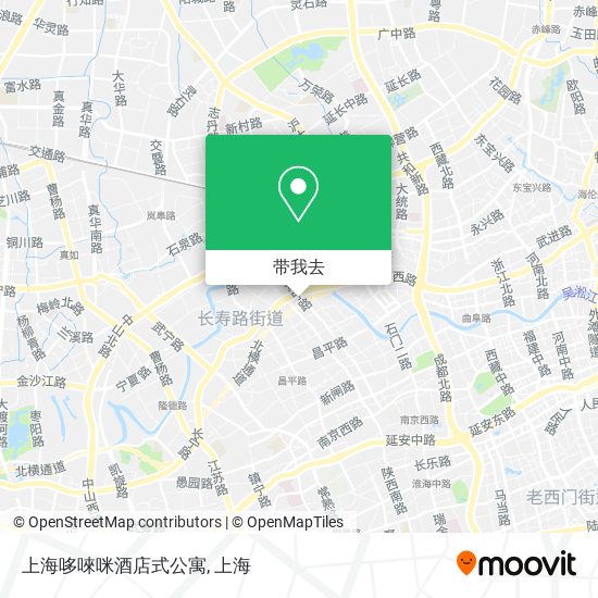 上海哆唻咪酒店式公寓地图