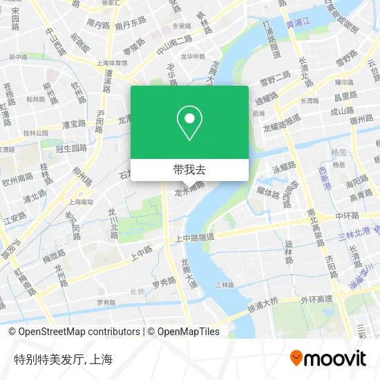 特别特美发厅地图