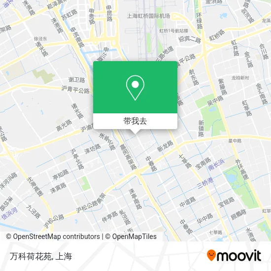 万科荷花苑地图