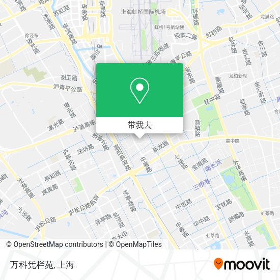 万科凭栏苑地图