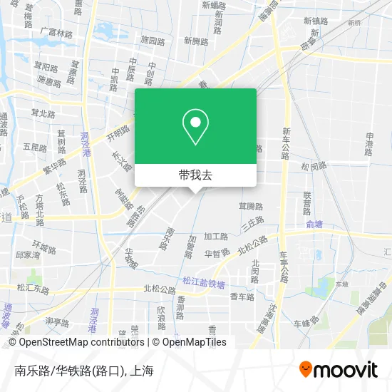 南乐路/华铁路(路口)地图