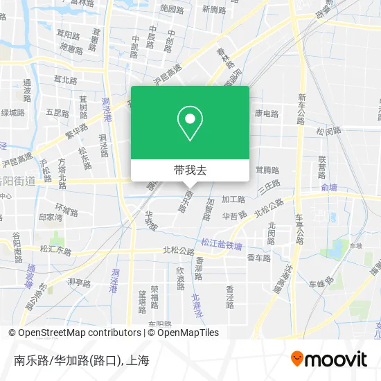 南乐路/华加路(路口)地图