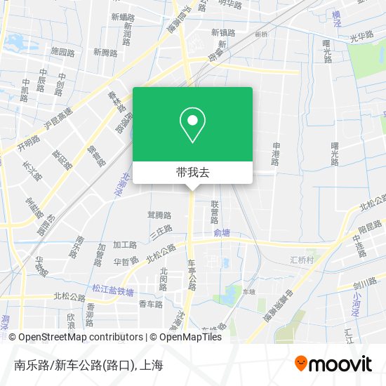 南乐路/新车公路(路口)地图