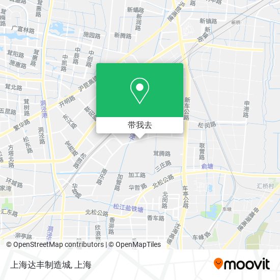 上海达丰制造城地图