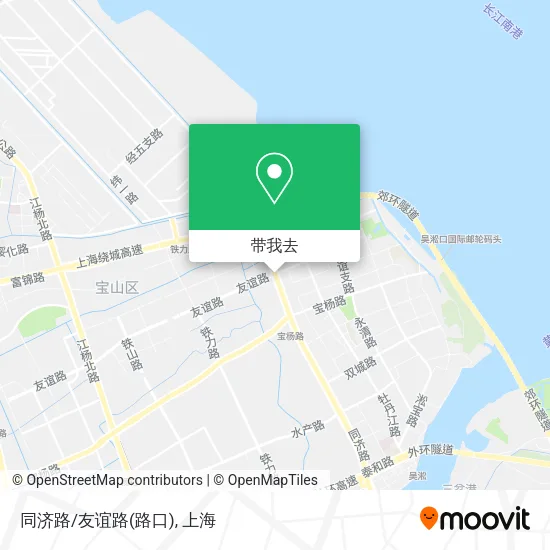 同济路/友谊路(路口)地图