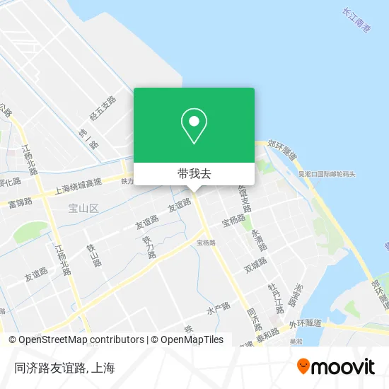 同济路友谊路地图